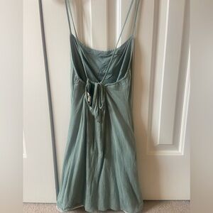 Linen summer mini dress - pacsun